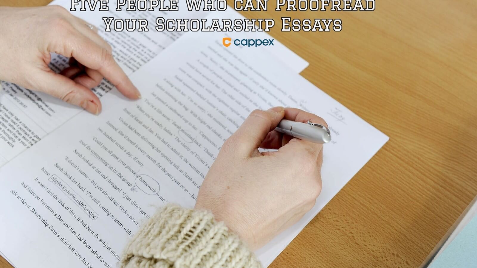 5 People Who Can Proofread Your Scholarship Essays