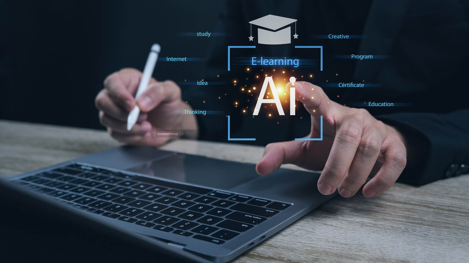 Student uses AI