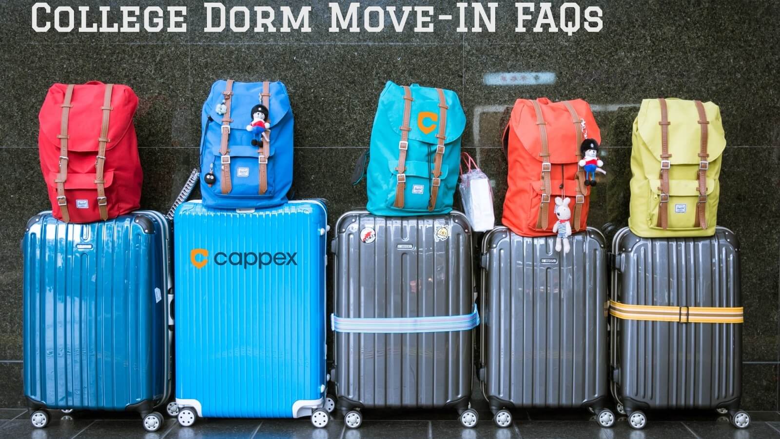 College Dorm Move-In FAQs 