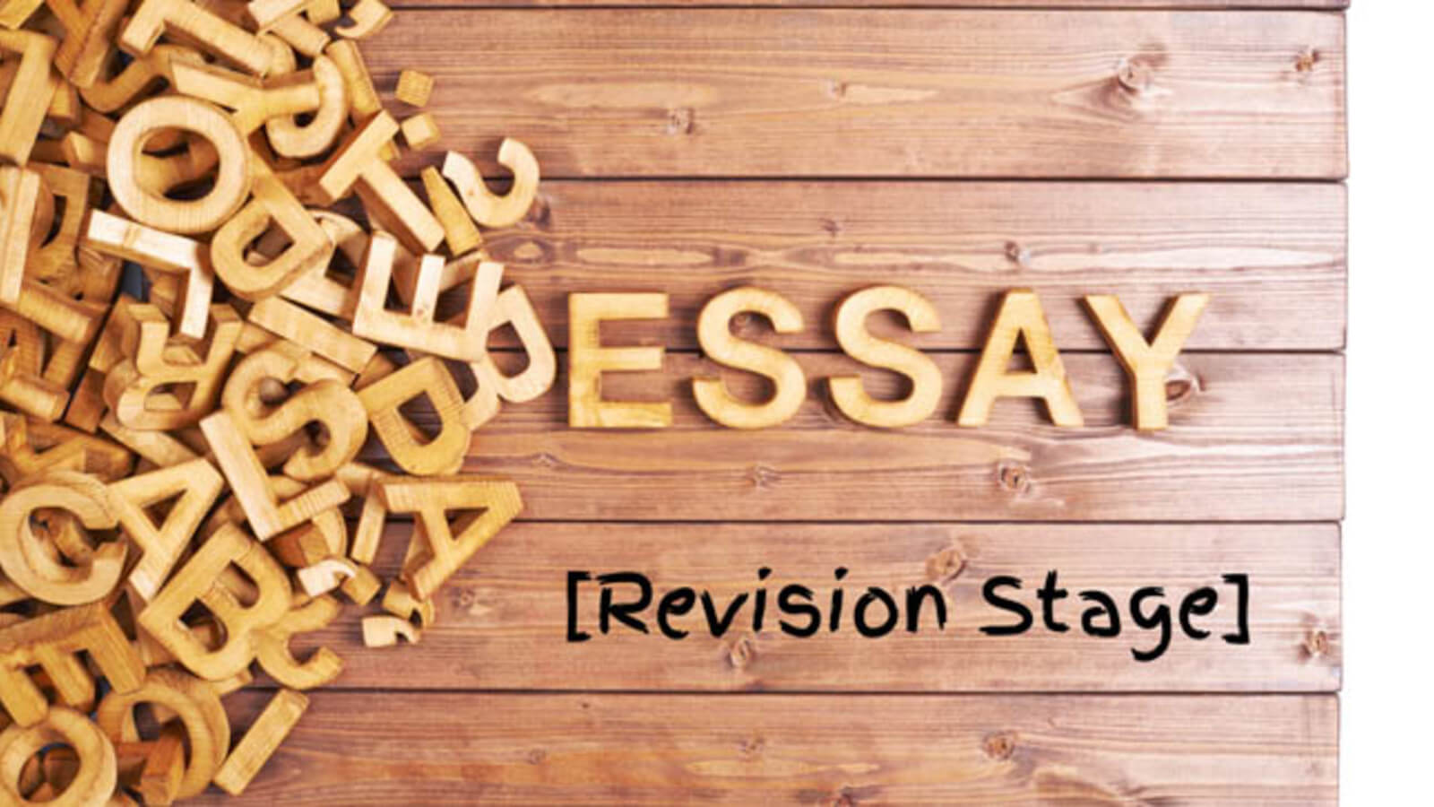 The College Essay Revision Stage