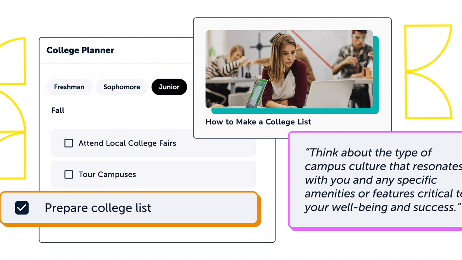 Appily's college planner and college application checklist