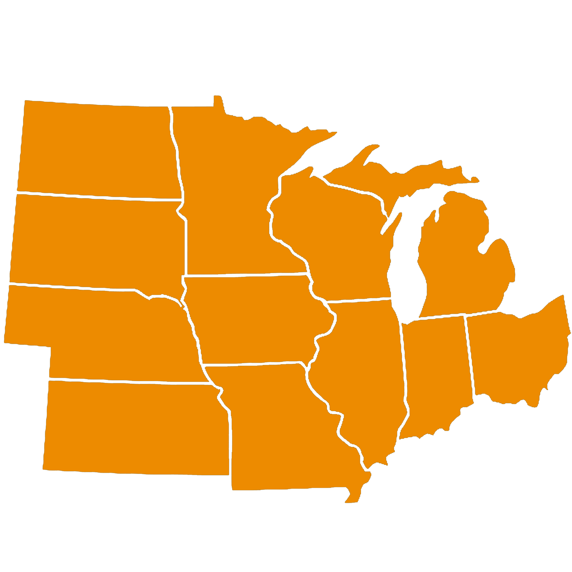 Midwestern states