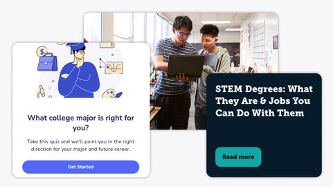 example of major search 