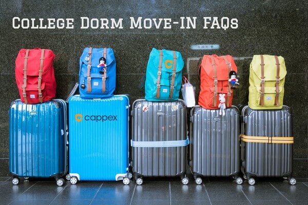 College Dorm Move-In FAQs 