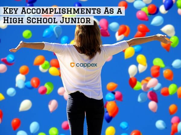 Key Accomplishments as a High School Junior